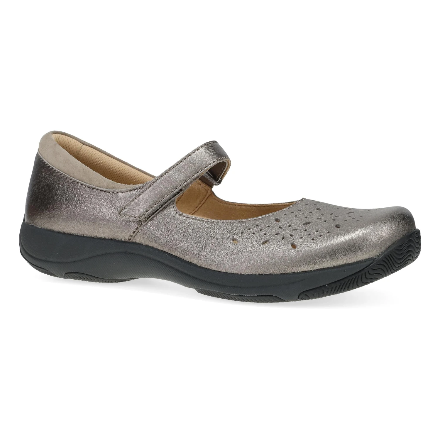 Dansko Stacy Pewter Metallic 1 Dansko Stacy Pewter Metallic