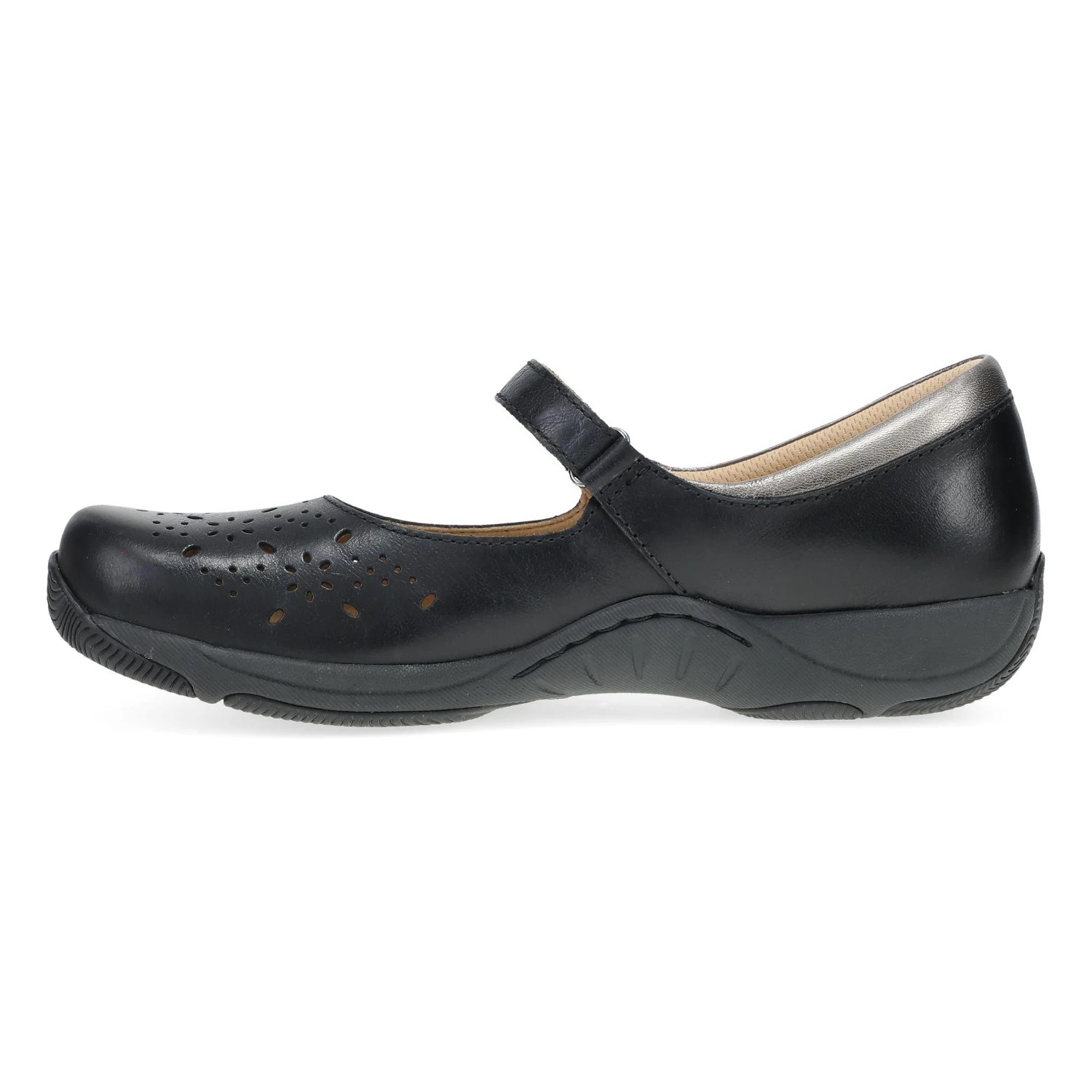 Dansko Stacy Wide Black Waxy Burnished 3 Dansko Stacy Wide Black Waxy Burnished - Image 3