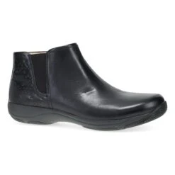Dansko Sherry Black Waxy Burnished