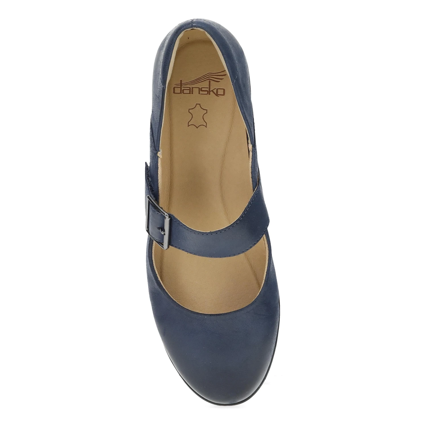 Dansko Collette Wide Navy Burnished Nubuck 5 Dansko Collette Wide Navy Burnished Nubuck - Image 5
