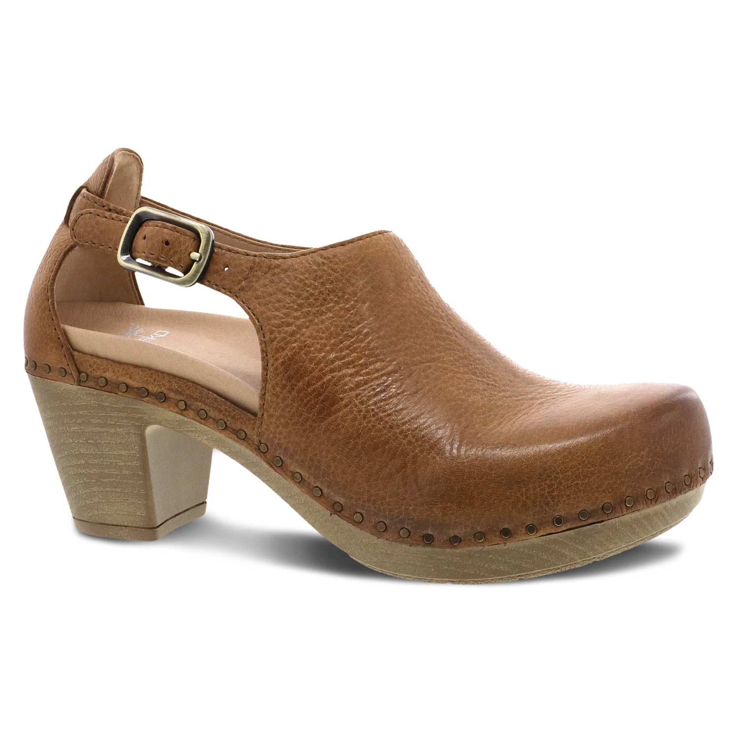 Dansko Sassy Tan Milled Burnished 1 Dansko Sassy Tan Milled Burnished