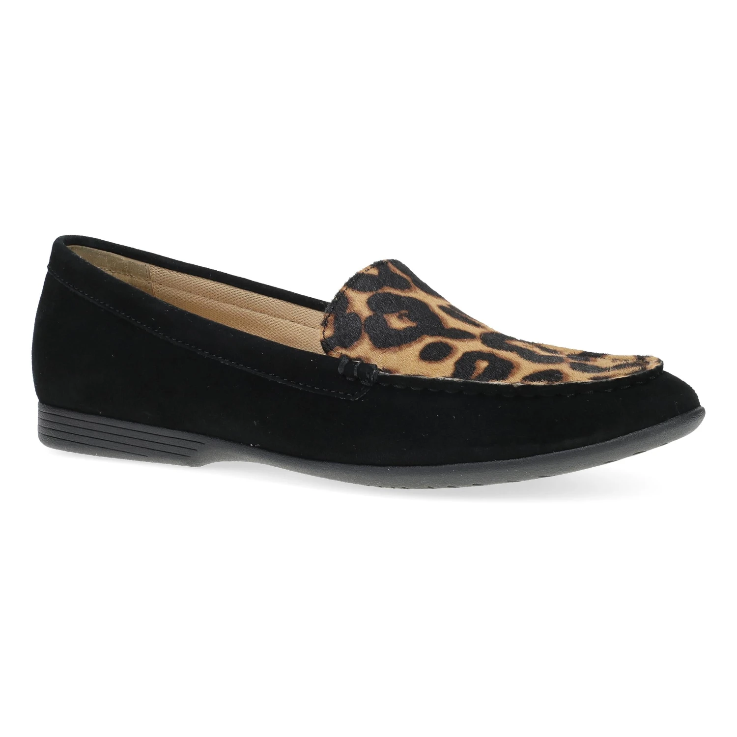 Dansko Lorri Black/Leopard Suede 1 Dansko Lorri Black/Leopard Suede