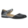 Dansko Liv Black/Pewter Metallic Nappa