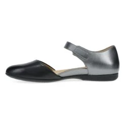 Dansko Liv Black/Pewter Metallic Nappa -Dansko Shop 2049020200 SDL