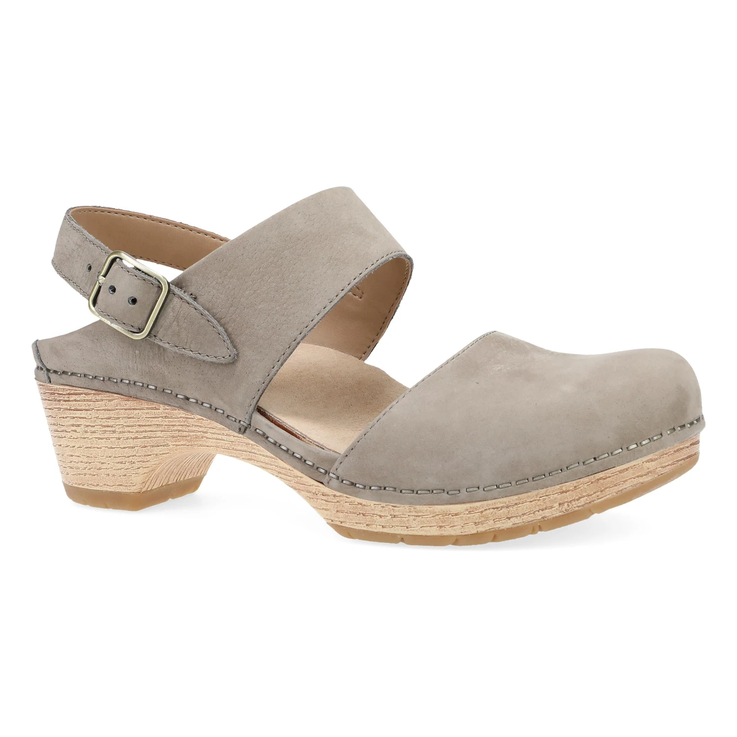 Dansko Lucia Taupe Milled Nubuck 1 Dansko Lucia Taupe Milled Nubuck