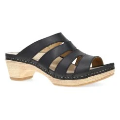 Dansko Lyndi Black Oiled Pull Up