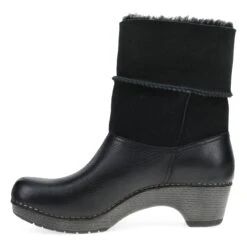 Dansko Lillith Black Waxy Milled -Dansko Shop 2223020200 SDL