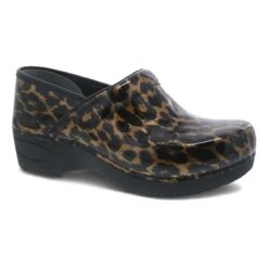 Dansko Wide XP 2.0 Brown Leopard Patent
