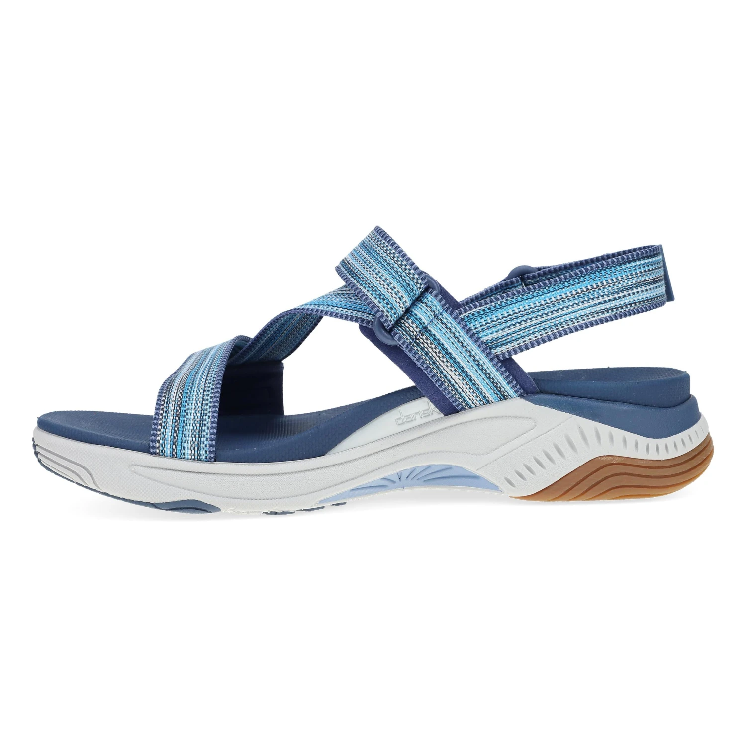 Dansko Rayna Blue Multi Webbing 3 Dansko Rayna Blue Multi Webbing - Image 3