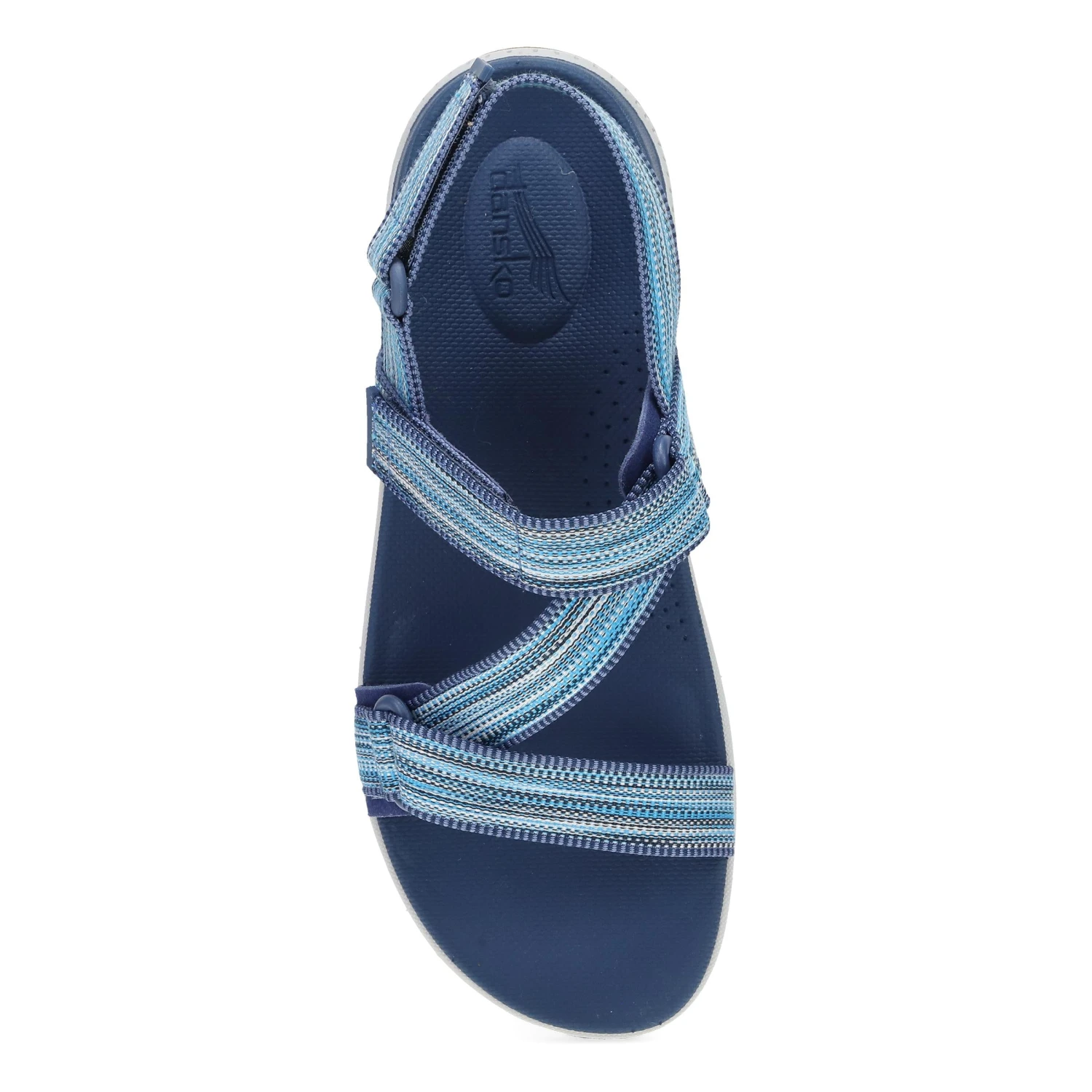 Dansko Rayna Blue Multi Webbing 6 Dansko Rayna Blue Multi Webbing - Image 6
