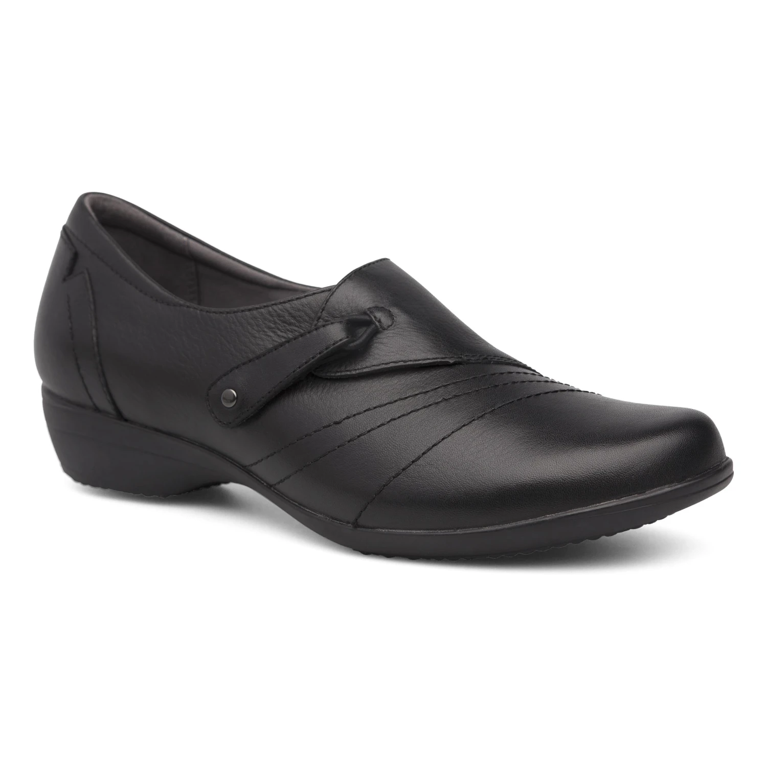 Dansko Franny Wide Black Leather 1 Dansko Franny Wide Black Leather