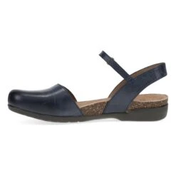 Dansko Rowan Navy Waxy Burnished 9 Dansko Rowan Navy Waxy Burnished -Dansko Shop 6025545300 SDL