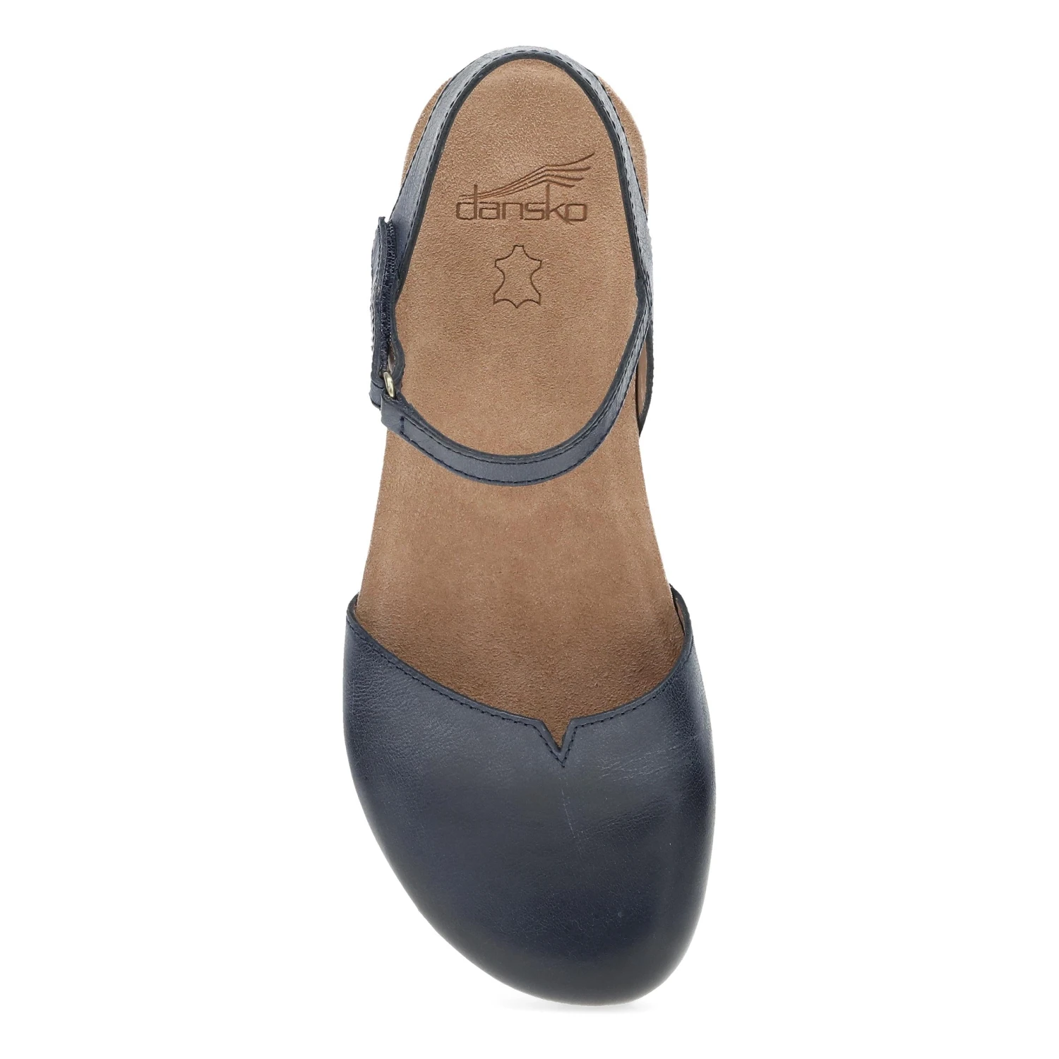 Dansko Rowan Navy Waxy Burnished 6 Dansko Rowan Navy Waxy Burnished - Image 6