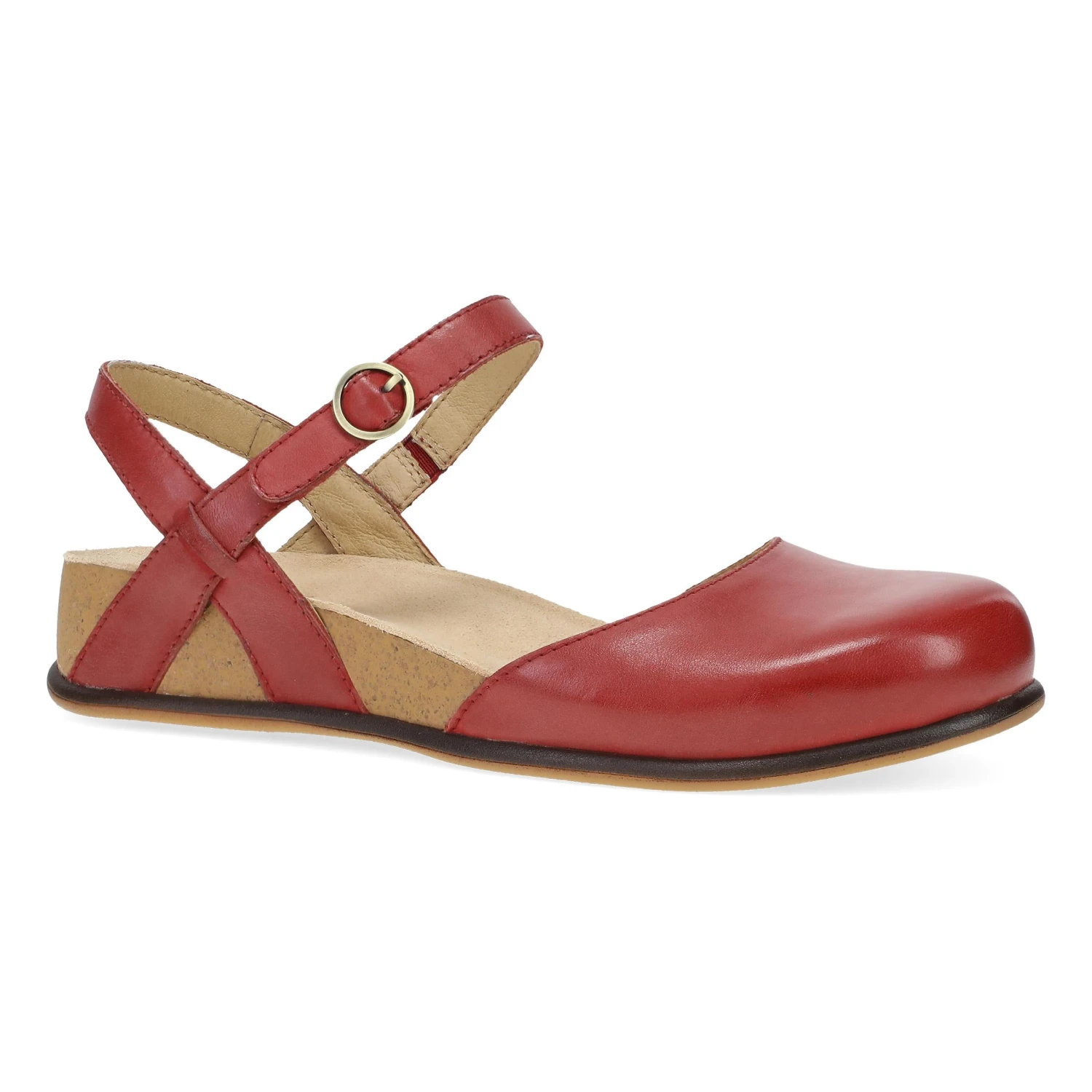 Dansko Christine Red Burnished Nappa 1 Dansko Christine Red Burnished Nappa