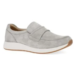 Dansko Clementine Light Grey Nubuck