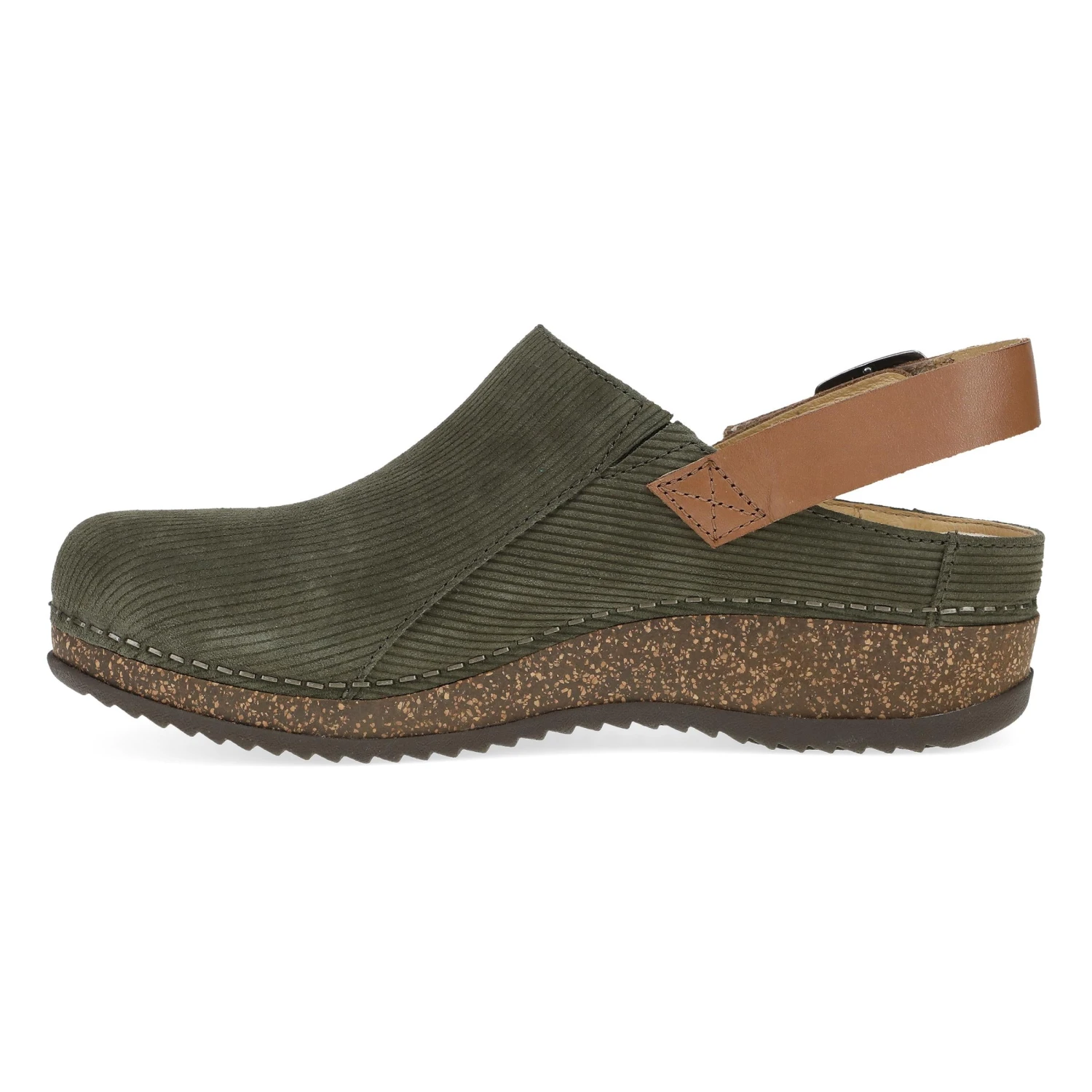 Dansko Merrin Olive Embossed Suede 3 Dansko Merrin Olive Embossed Suede - Image 3