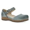 Dansko Mae Denim Burnished Suede -Dansko Shop 9613715300 PRI