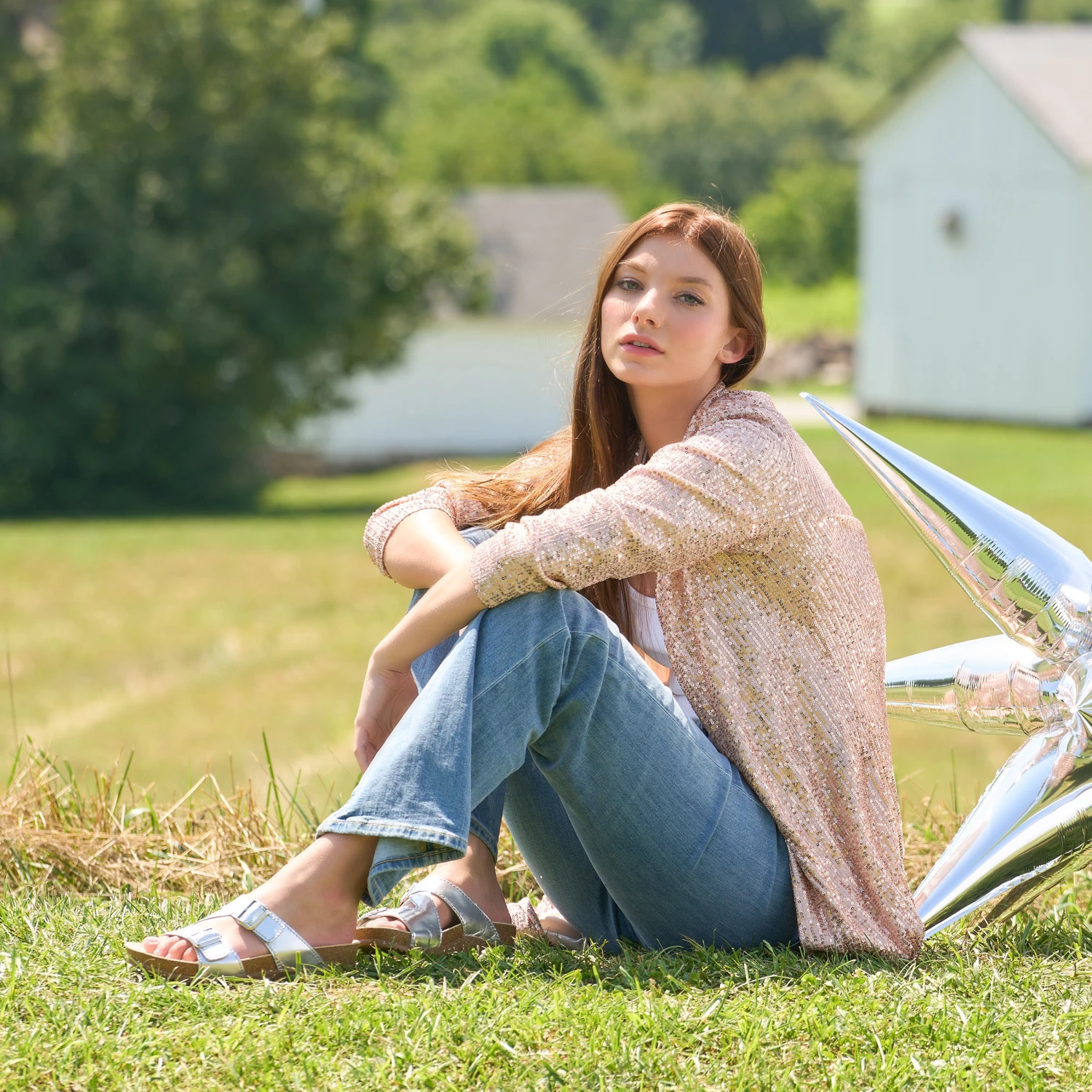 Dayna Silver Metallic 2 Dayna Silver Metallic - Image 2