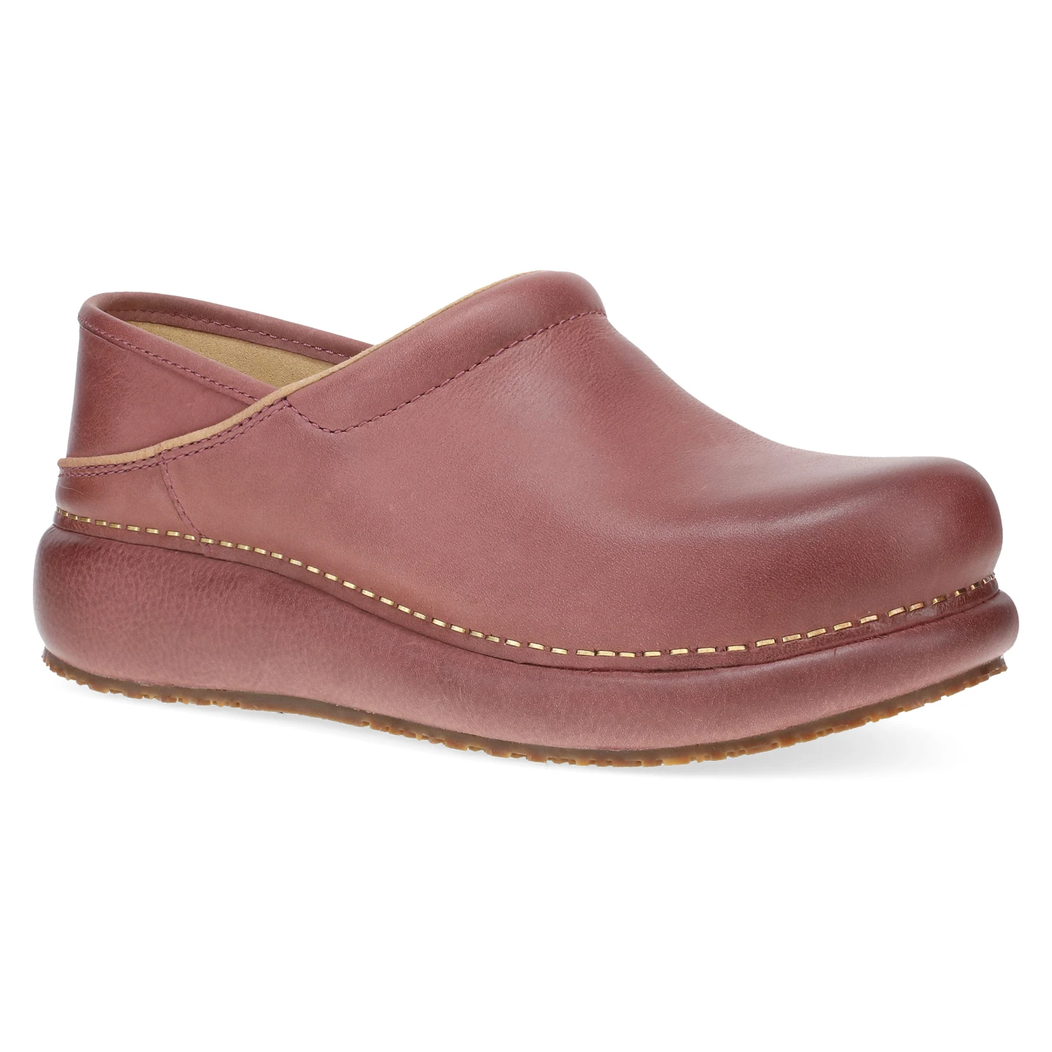 Dansko Platform Pro Rose Burnished Nubuck 1 Dansko Platform Pro Rose Burnished Nubuck